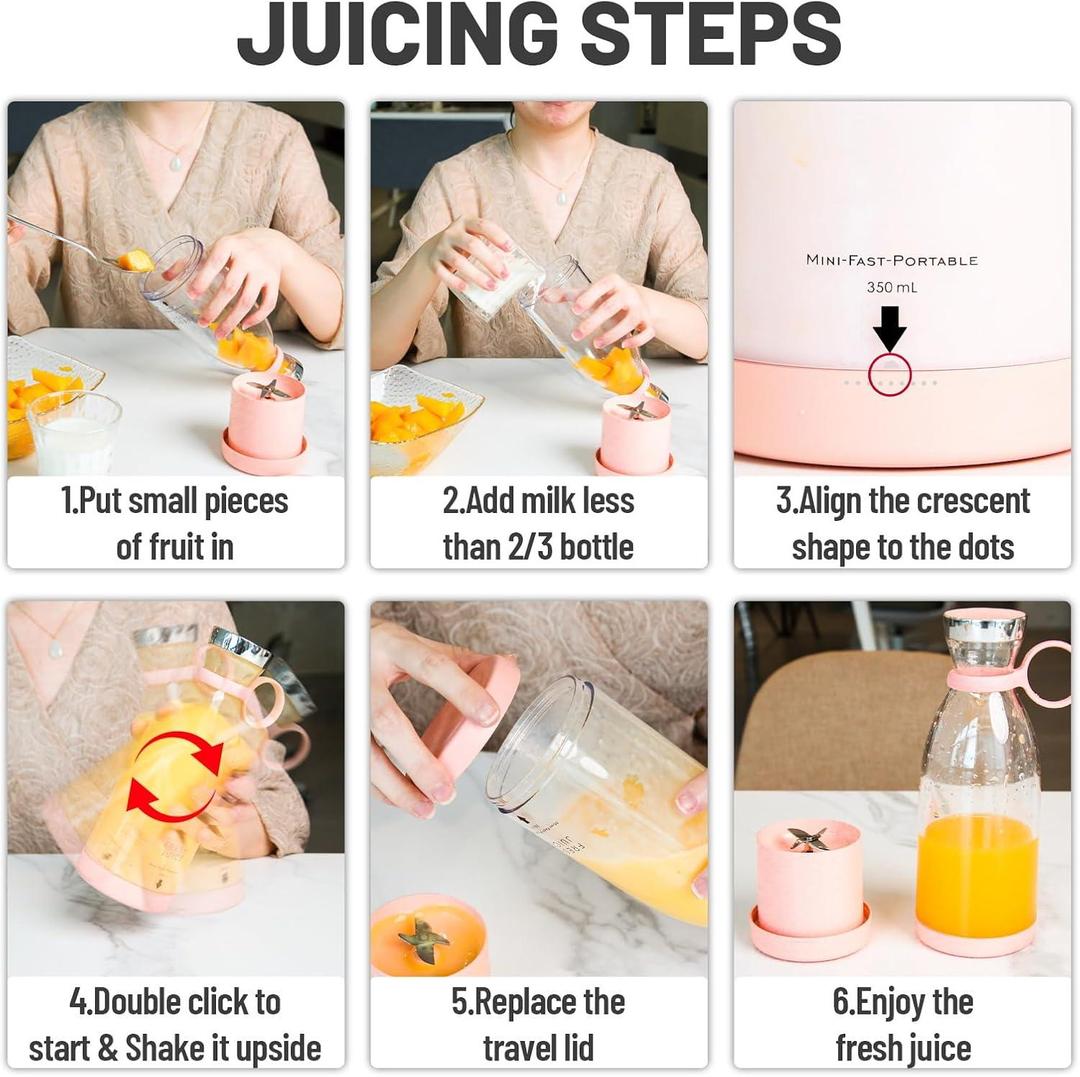 Fresh Juice On the Go – Needxo Portable Blender